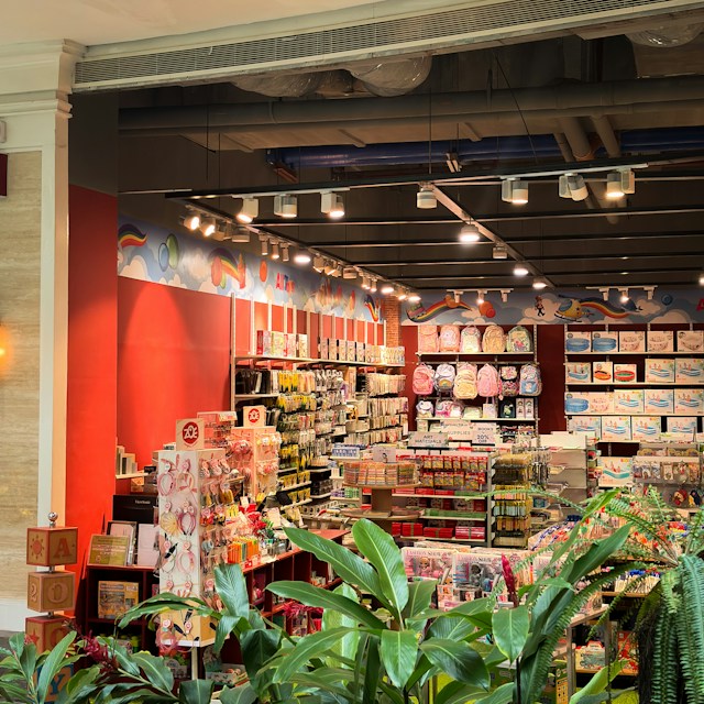 Retail shop interior